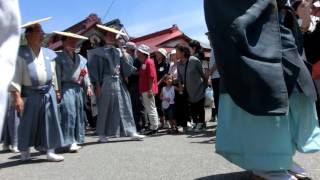 会津田島祇園祭　神輿行列（稚児行列）