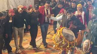 पहाड़ी महिला एवंम पुरुषों के द्वारा बहुत ही सुंदर पहाड़ी नाटी ll  pahadi dance devbhumi uttrakhand