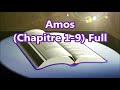 30 amos chapitre 1 9 full french holy bible louis segond la bible