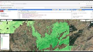 Modeling forest high using google earth engine and machine learning