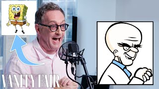 Tom Kenny (SpongeBob) Improvises 5 New Cartoon Voices | Vanity Fair