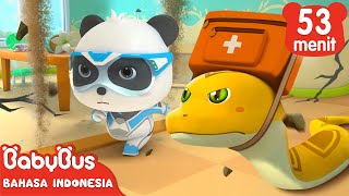 Tim Penyelamat Super Menyelamatkan Tuan Ular Kartun Anak anak BabyBus Bahasa Indonesia