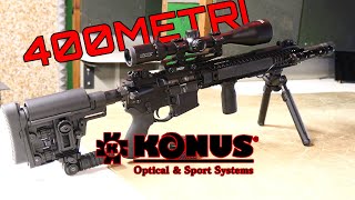 GMDI 18” DMR - KONUS OTTICA ABSOLUTE 5-40X56 ED Test a 400m