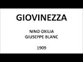 CLAUDIA ANDREAZZA - GIOVINEZZA (VERSIONE 1909)