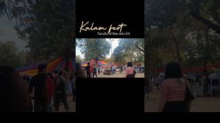 Kalam fest #shorts #collegefest #art #jmi #unifest #fineart