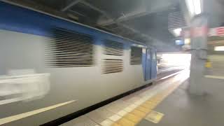 JR貨物EF210貨物列車　ジョイント音を響かせて岡山駅通過！