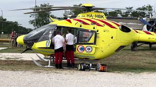 OMSZ AIR AMBULANCE #omsz #ec135 #hahbk#airambulance #jonajatekos #krisztianarany #aeropark