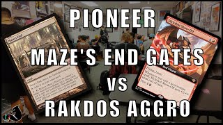 I'll win with my LANDS! | Maze's End Gates vs Rakdos Aggro