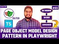Playwright TypeScript #65 Page Object Model Design Pattern with Playwright TypeScript