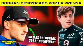 ⚠️DOOHAN DESTROZADO por la PRENSA❌ ESTALLA por la PRESION y se DUDA de su FUTURO❌ COLAPINTO con RESP