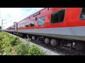 17321 vasco to jasidih express with wdp4d wdg4 locomotives moving towards hubballi