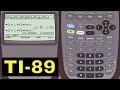 TI-89 Calculator - 11 - Convert between Rectangular & Polar Coordinates