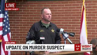 Update on Blount County murder suspect