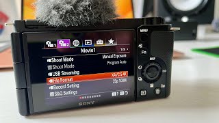 Sony ZV-E10 Tutorial: Camera Settings For Filmaking #Sonyzve10 #alpha #uboxing #zve10