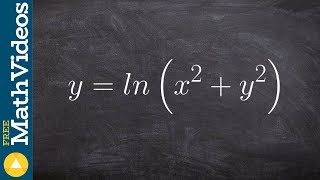 Implicit differentiation with the chain rule and in