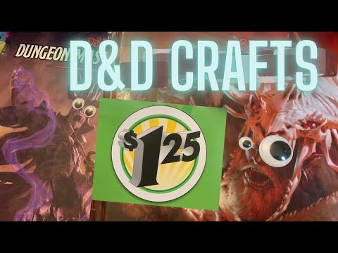 D&D Crafts at the Dollar Store, Part 2 Coo Coo Ka-Choo! Affordable Tabletop Field Supplies