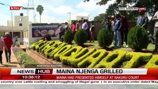 Ex-Mungiki leader Maina Njenga grilled at DCI