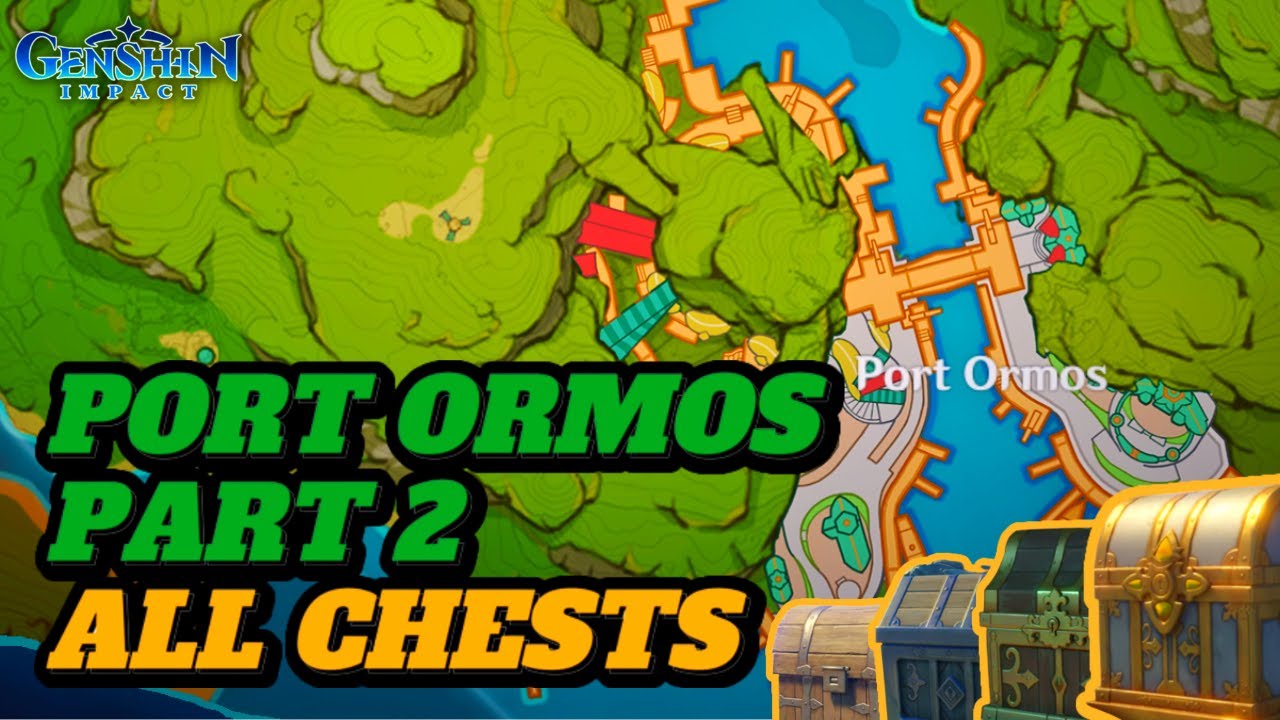 ALL CHESTS IN PORT ORMOS PART 2! (GUIDE) | Genshin Impact - YouTube