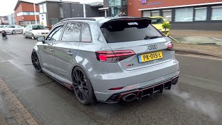 530HP Stage 2 Audi RS3 8V Sportback with Milltek Exhaust - LOUD Accelerations &