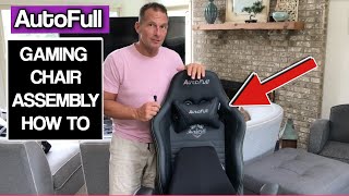 AutoFull Gaming Chair Assembly How To