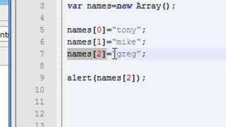 Javascript Tutorial - 7 - Changing and Adding Array Elements