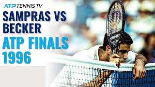 Pete Sampras v Boris Becker Extended Highlights | ATP Finals 1996 Final