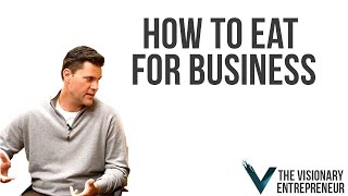 How to Eat for Business - Sean McCarthy - Episode #12
