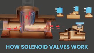 The "Muscle" of Automation: Inside a Solenoid Valve (3D Animation)