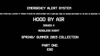 HBA EMERGENCY ALERT : HOOD BY AIR : LIVE STREAMING UPDATES : HOODBYAIR.COM