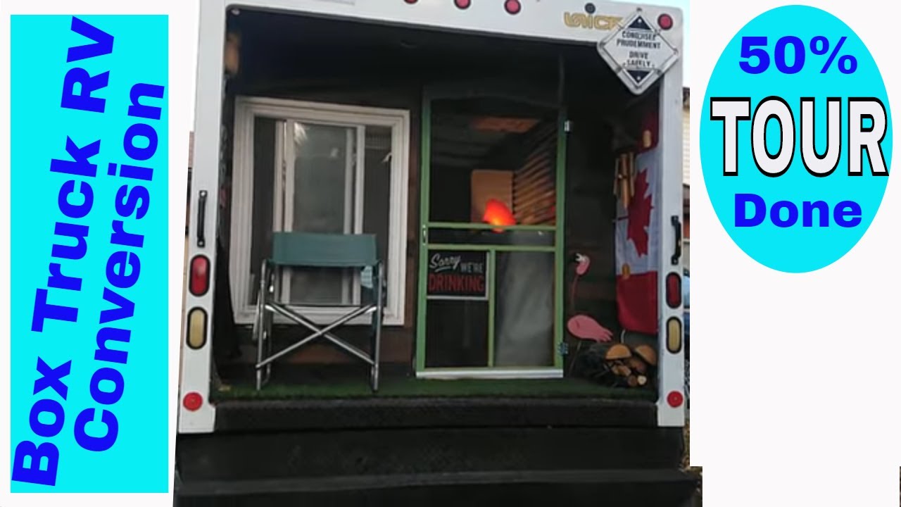 Tour Box Truck Rv Conversion Tiny House 50 Complete Youtube