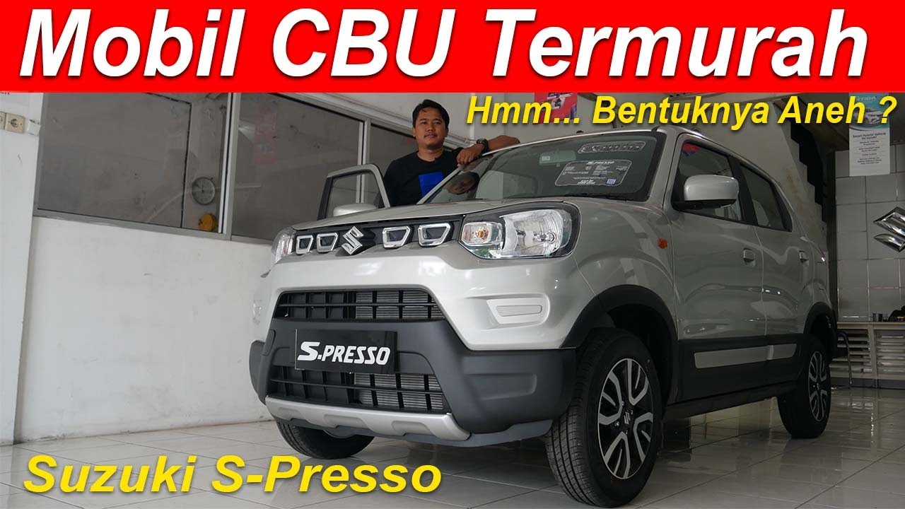 Suzuki S-Presso Indonesia | Bukan LCGC ! Harga Murah, Irit BBM | Agya ...