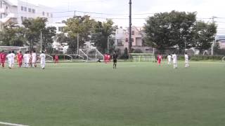 2012.9.30 高円宮杯神奈川県予選　準決勝 VS 大豆戸FC #1