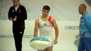 NAVASELAU Dzmitry (BLR) - 2018 Trampoline Worlds, St. Petersburg (RUS) - Qualification Tumbling R1