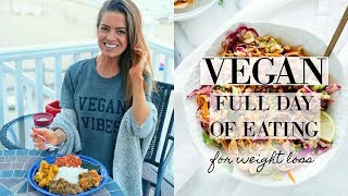 VEGAN WEIGHT LOSS MEAL PLAN / FULL DAY OF EATING