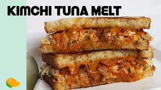 BEST Kimchi Tuna Melt Recipe║한국인 입맛에 딱 맞는 김치 튜나멜트 참치 샌드위치