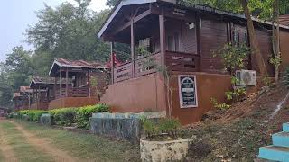 PAPIKONDALU NIGHT STAY SIRIVAKA WOODEN COTTAGES BOOKING AUTHORIZED BY  GODAVARI HOLIDAYS 9848477767