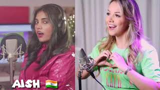 Shona Shona || Aish vs Emma Heesters || Hindi vs English version 🇮🇳🇺🇲