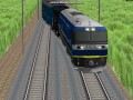 【railsim】桟栗鉄道 移動式電源供給列車 mpss900形 甲種輸送･テスト走行