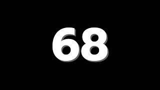 68 Second Countdown Timer With Sound Effect