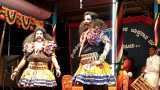 Chanda munda Pravesha-Benkinatheshwara mela-Devi Mhathme #Yakshagana #tulunadu