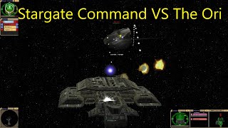 Stargate Command VS Ori 군함 Star Trek Bridge Commander