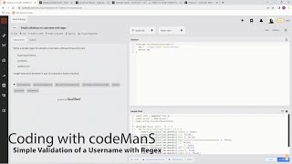 Codewars 8 kyu Simple Validation of a Username with Regex JavaScript