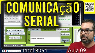 Microcontroladores | Aula 09 - Comunicação Serial do Intel 8051| Cortes do San