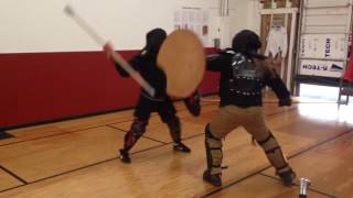 spear and shield John vs Reginald 03/30/17