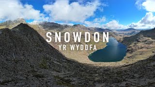 The Watkin Path, Snowdon by Drone