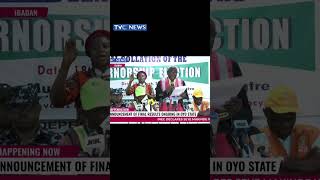 (Breaking) INEC Declares Seyi Makinde Of PDP Winner In Oyo State