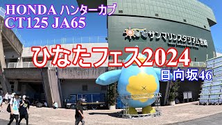 ひなたフェス2024　日向坂46　ハンターカブ CT125 TRAIL125　イベント　ROUTE220　チキン南蛮　日南海岸　宮崎バイク　カブ散歩　【モトブログ】