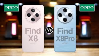 Oppo Find X8 Vs Oppo Find X8 Pro