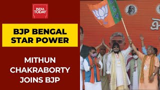 Mithun Chakraborty Joins BJP; Big Catch For Party Ahead Of Bengal Assembly Polls | Ground Report