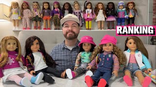 Ranking All My American Girl of the Year / Contemporary Dolls